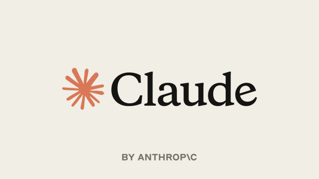 Claude AI logo by Anthropic writing tool