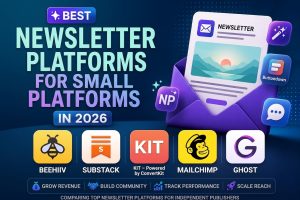 Read more about the article Best Newsletter Platforms for Small Creators in 2026
