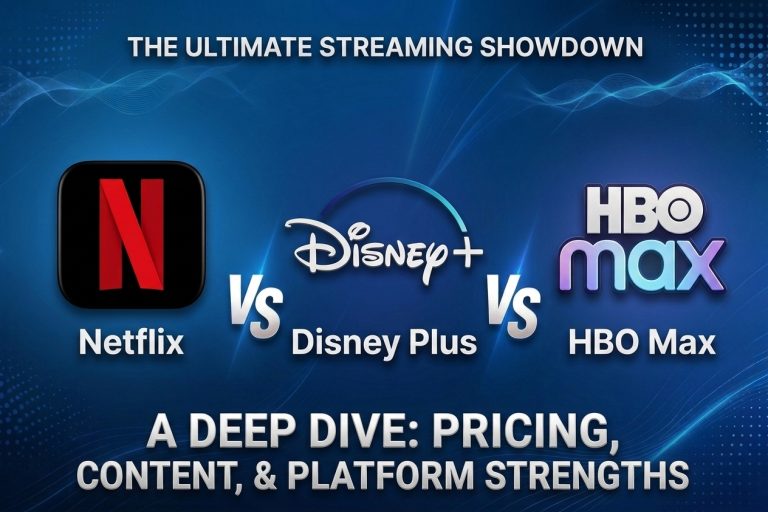 Netflix vs Disney Plus vs HBO Max comparison 2026
