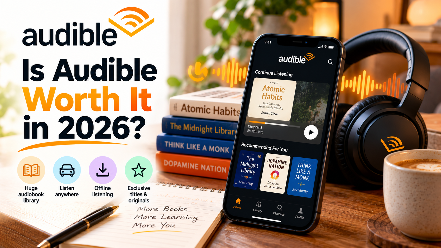 You are currently viewing Is Audible Worth It in 2026?