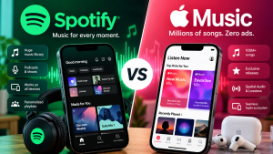 Read more about the article Spotify vs Apple Music: Which Is Worth It in 2026?
